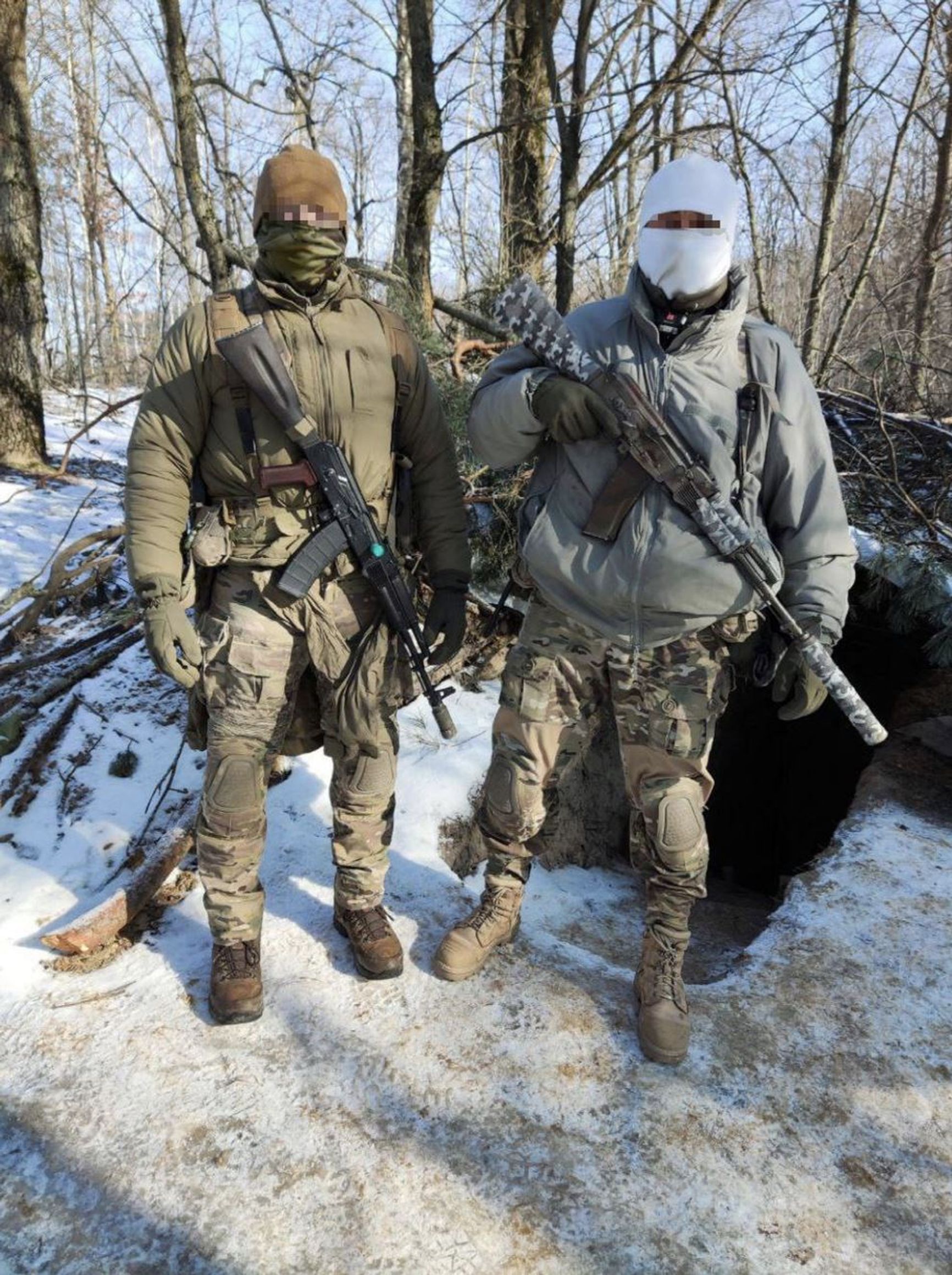 Soldiers of the Russian Volunteer Corps