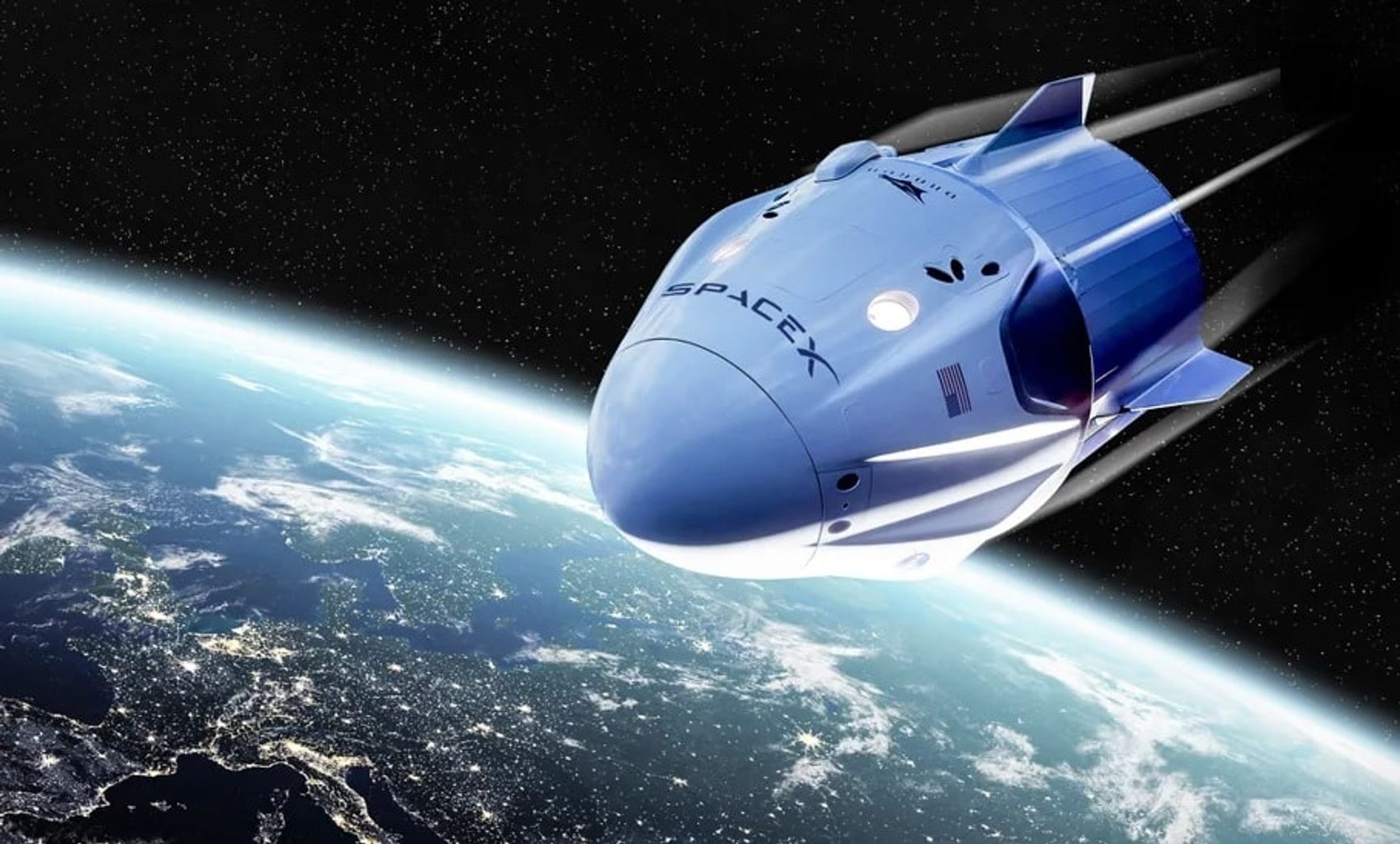 Астронавты Боб Бенкен и Даг Херли на корабле SpaceX Crew Dragon прибыли на МКС 31 мая 2020 года