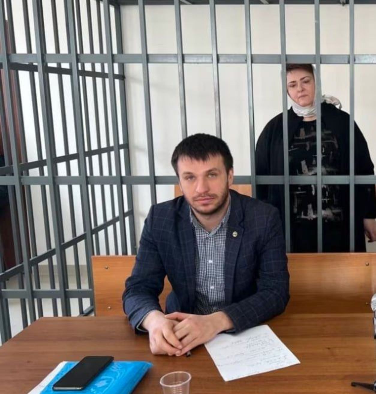 Alexander Nemov before the assault (left) and Zarema Musayeva (right)